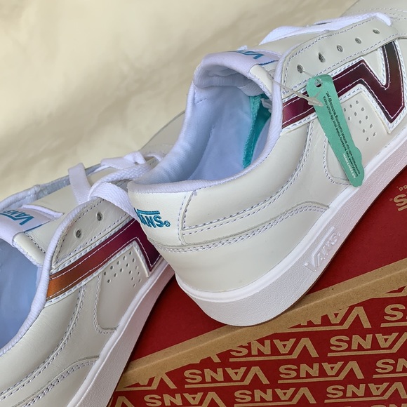 VANS LOWLAND Cc Rainbow True White/RAINBOW MEN’s - Picture 11 of 13